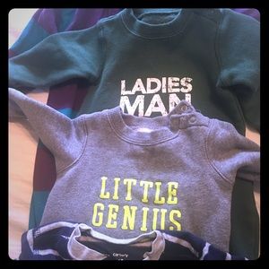 Lot of 4 one pieces for boys :-)